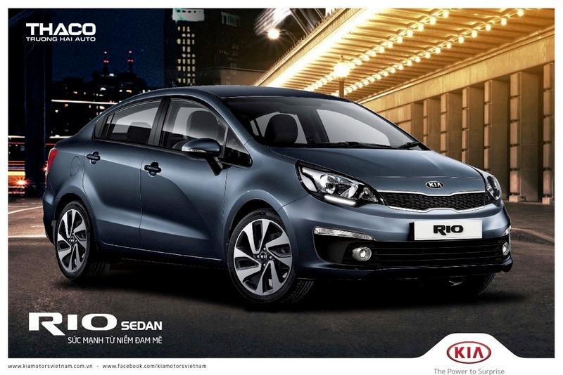 Thông số kỹ thuật xe Kia Rio Sedan 2017