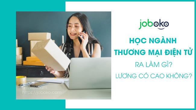 Học ngành thương mại điện tử ra làm gì? lương có cao không?