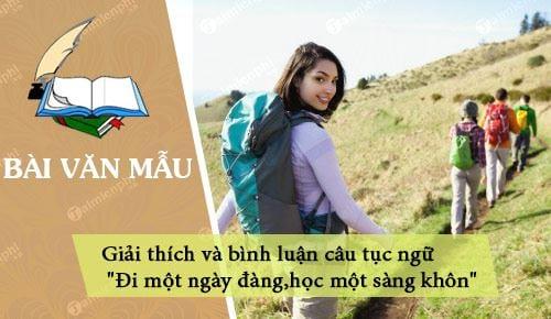 Phân tích Ý Nghĩa Câu Tục Ngữ Một Ngày Đàng, Một Sàng Khôn