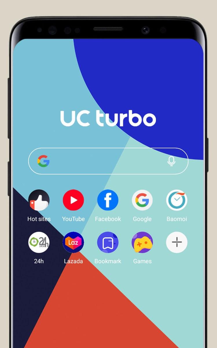 Tải UC Browser Turbo - Ứng dụng truy cập web và tải video an toàn