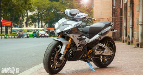 Chi tiết Exciter 135 độ khủng nhất Việt Nam của Biker Sài Gòn