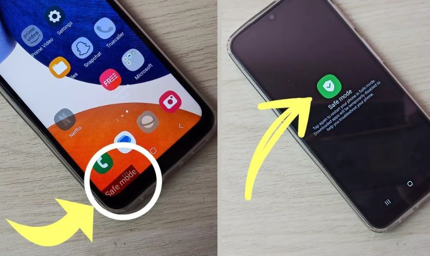 Safe Mode hay Chế độ an toàn được tích hợp sẵn trên Android