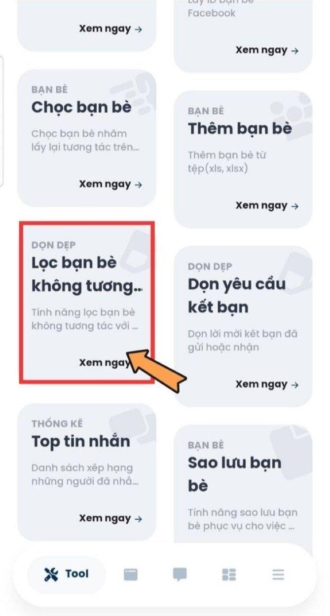 Cách xóa bạn bè ít tương tác trên Facebook cực đơn giản