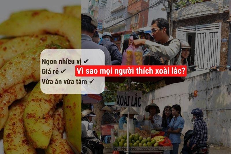 món ăn xoài lắc