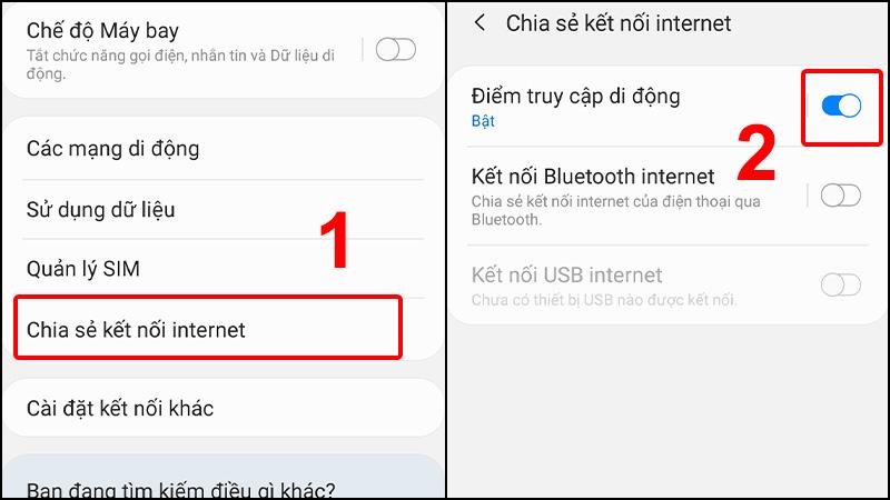 Cách chia sẻ WiFi từ điện thoại sang máy tính nhanh chóng