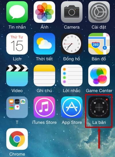 Đo hướng Nhà (cửa chính) Bằng Điện thoại phương pháp xác định và cách dùng trên iPhone