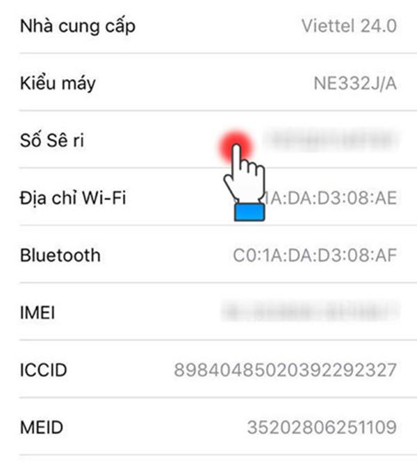 Hướng dẫn cách kiểm tra tên điện thoại iPhone chính hãng