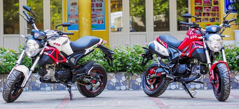 Xe Ducati Mini giá bao nhiêu? Có những loại nào?