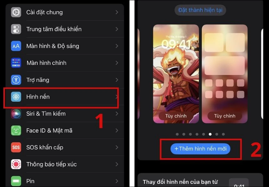 Cách cài đặt hình nền trên iPhone siêu nhanh