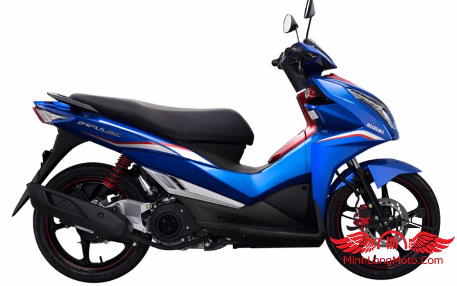 Suzuki Impulse 125Fi màu xanh đỏ