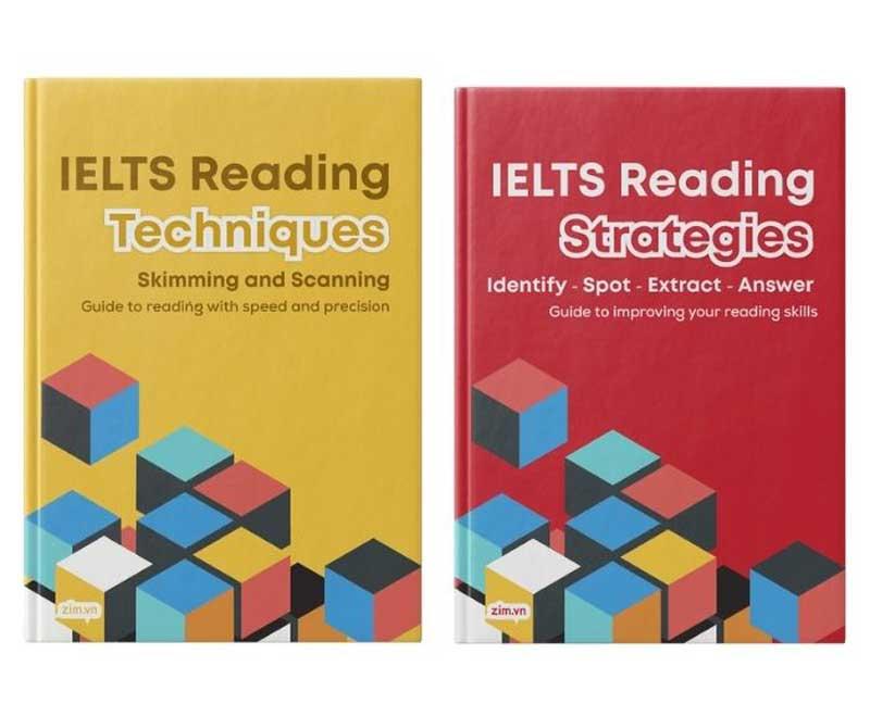 Sách Reading IELTS - Combo IELTS Reading Techniques and Strategies do Anh Ngữ ZIM biên soạn