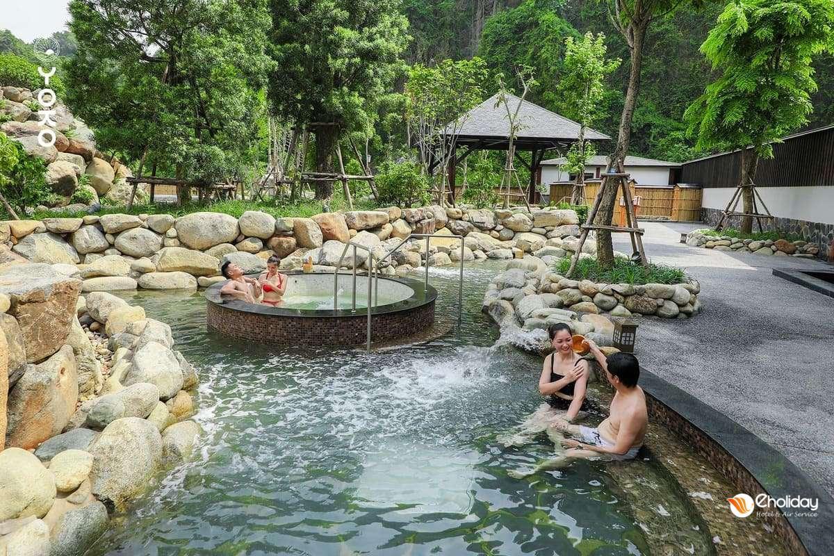 Vé Tắm Khoáng + Buffet YOKO Onsen Quang Hanh Quảng Ninh