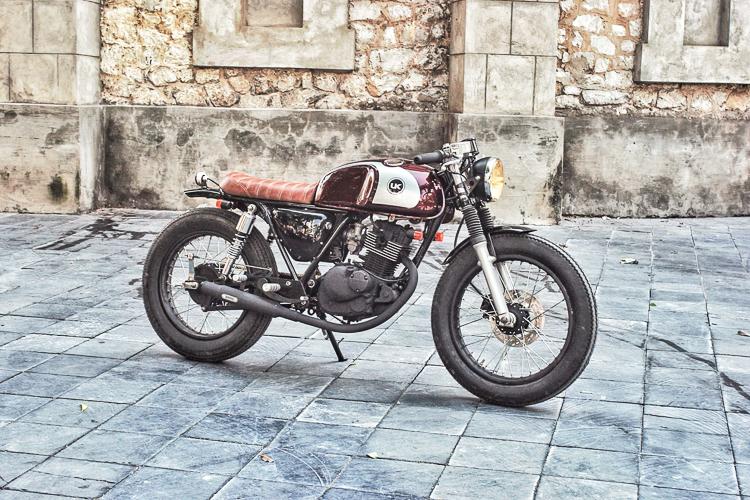 Suzuki GN125 độ Cafe Racer cực chất của Duong Doan Design