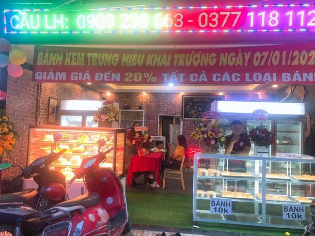 tiệm bánh kem trung hiếu