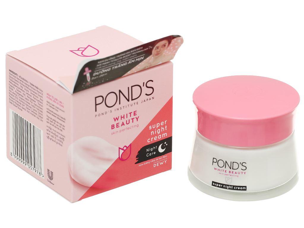 Kem dưỡng trắng da Pond’s ban đêm là sản phẩm yêu thích của chị em