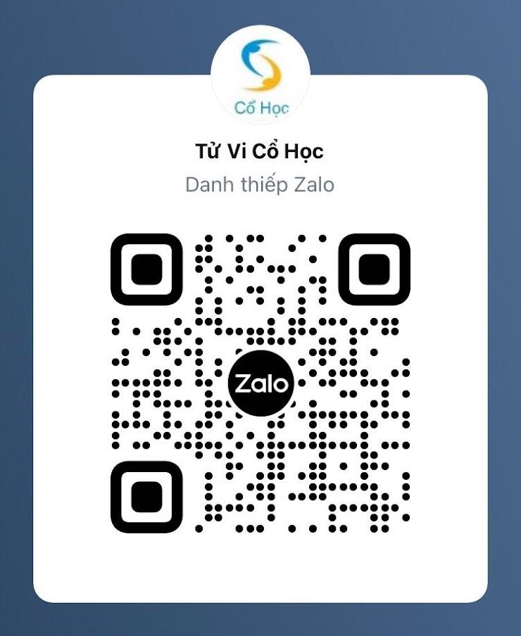 QR Code Zalo Tử Vi Cổ Học