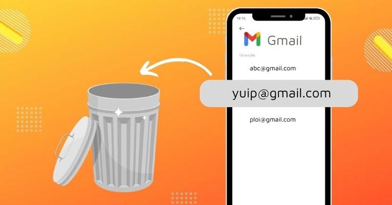 Cách xóa tài khoản Gmail khỏi điện thoại