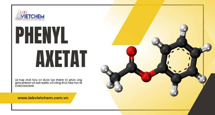 Công thức cấu tạo phenyl axetat