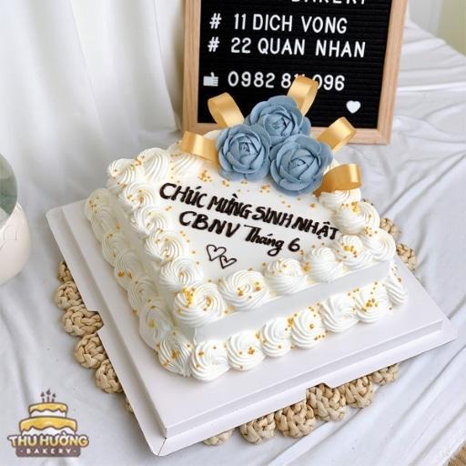 Hình ảnh bánh sinh nhật sang chảnh đẹp