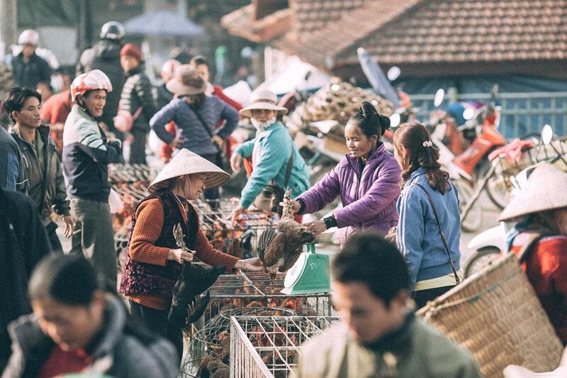 Chợ phiên Bắc Hà ngày nào