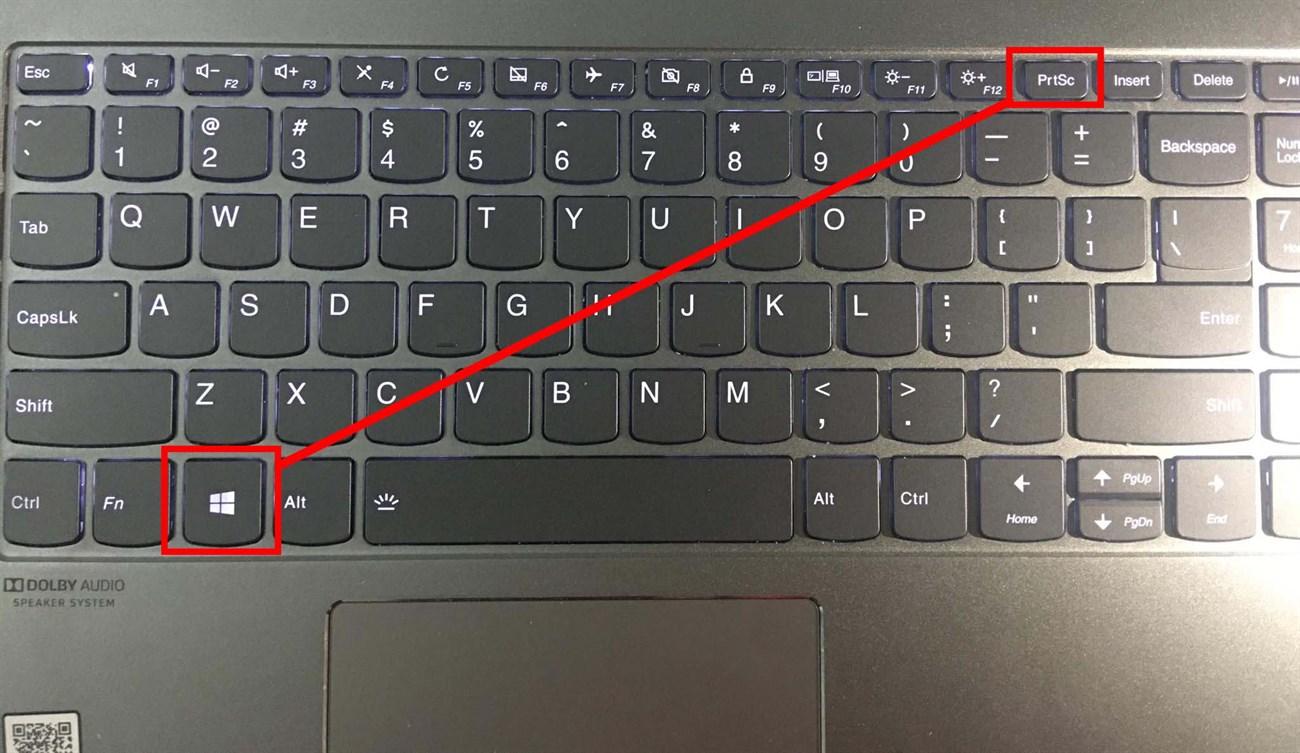 cách chụp màn hình máy tính pc