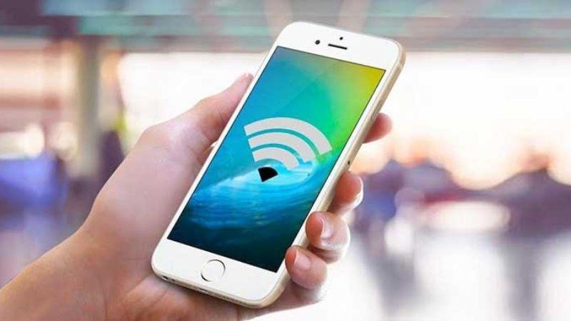 chia se mat khau wifi tu iphone sang laptop