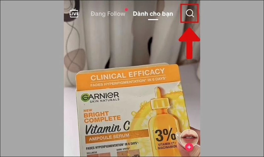cách tìm kiếm video đã xem trên tiktok
