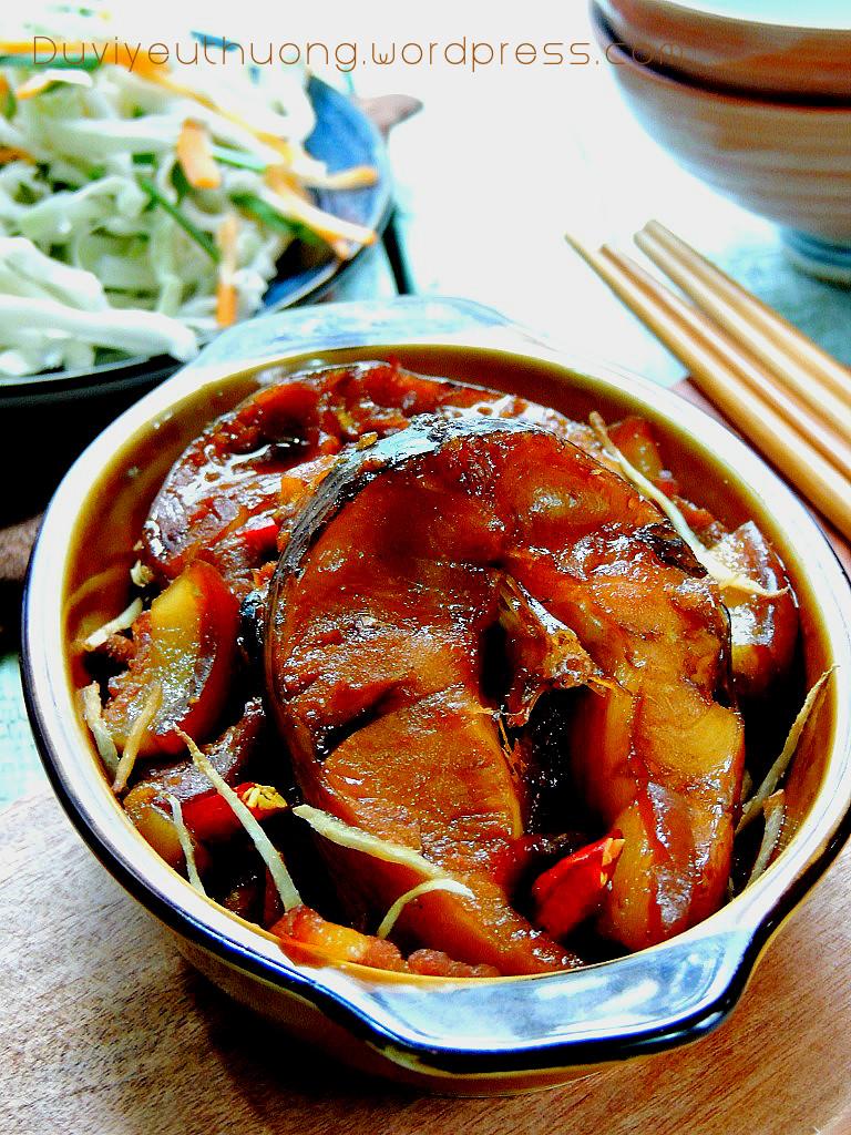cá kho riềng 8b