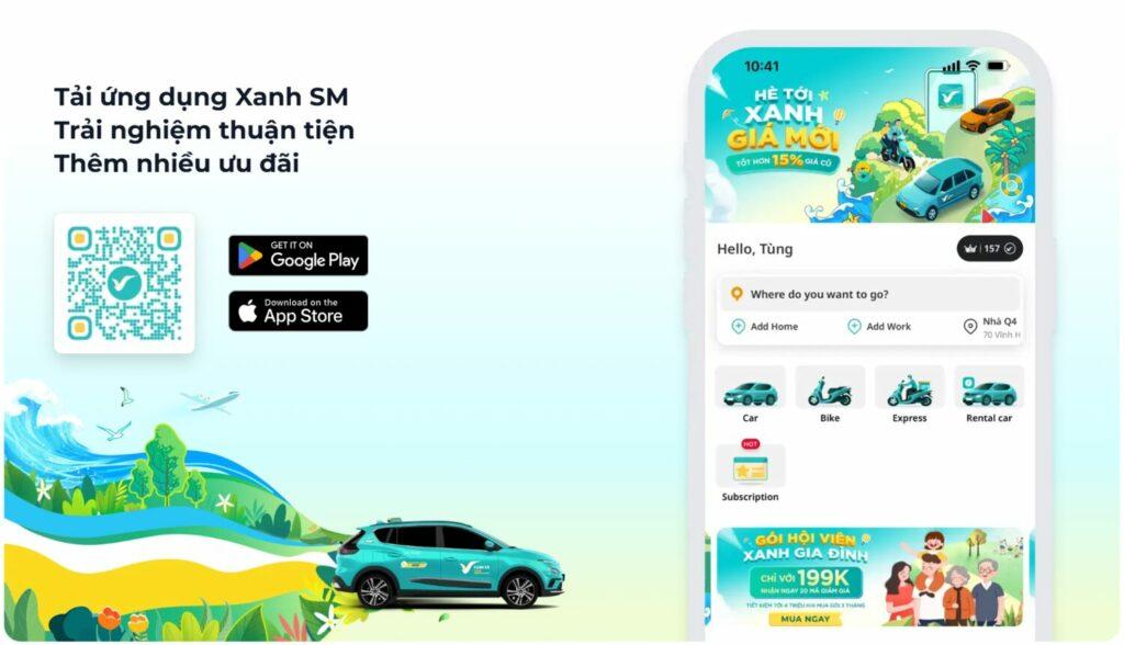 Tận hưởng trọn vẹn không khí chào đón năm mới với Xanh SM (Ảnh: Xanh SM)
