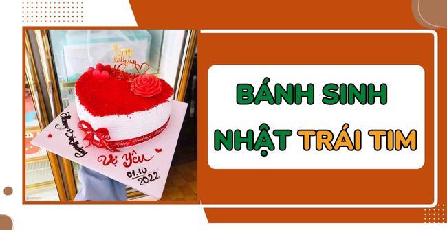 50+ Mẫu bánh sinh nhật hình trái tim đep, ý nghĩa