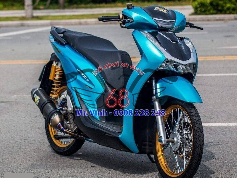 xe SH độ màu đẹp