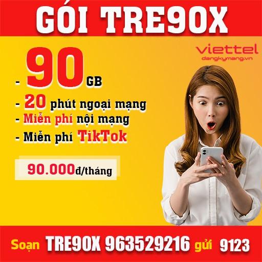 Ưu đãi của gói cước giới trẻ Viettel Trendy
