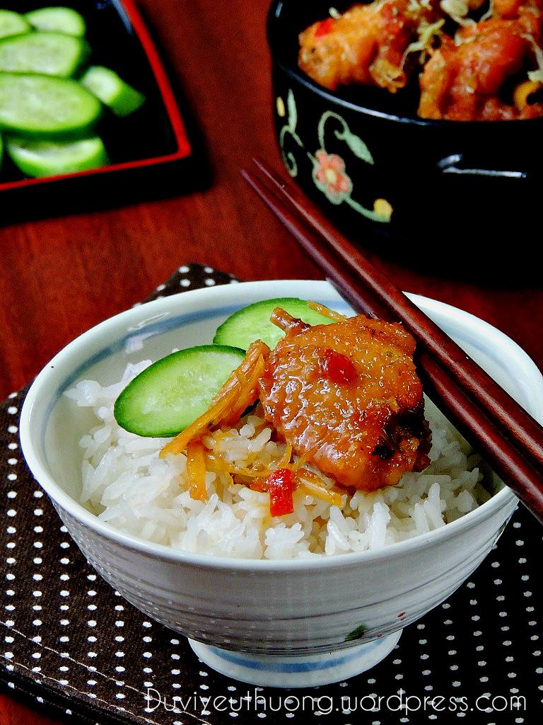 gà kho sả ớt 11b